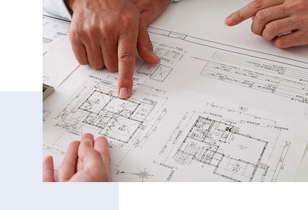 住宅、商業施設の建築、内装、リフォームから土地建物資産の有効活用までをアドバイスする建築事務所です。